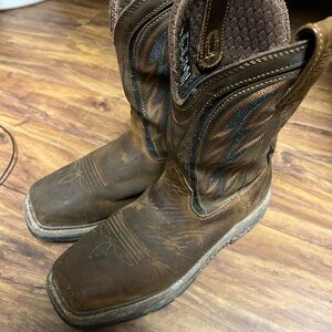 Redwing steel toe work boots